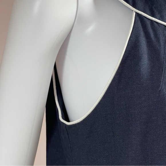 Jessica Howard Sleeveless Linen-blend Petite Dress size 12P - Picture 8 of 12